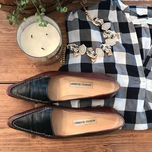 Brown and Black Loafers